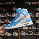Nike Jordan 1 Retro High Off-White University Blue