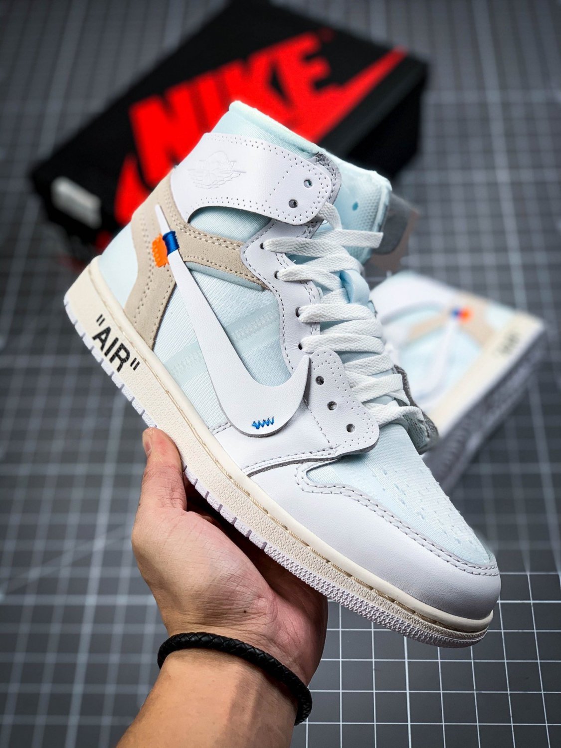 OFF WHITE X NIKE Air Jordan Retro High NRG White