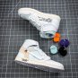 OFF WHITE X NIKE Air Jordan Retro High NRG White