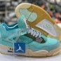 Off-White x Air Jordan 4 Sail Neptune
