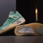 Off-White x Air Jordan 4 Sail Neptune