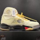 Off-White x Nike Air Jordan 5 Sail