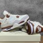 Sb X Nike Air Jordan 4 White Brown Sneaker