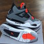 Shoes Jordan 4 Infrared Dark Grey Sneaker for Men and Women, New Best Gift 2022