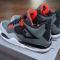 Shoes Jordan 4 Infrared Dark Grey Sneaker for Men and Women, New Best Gift 2022