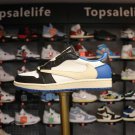 Travis Scott x Air Jordan 1 Retro Low 'Sail Black Military Blu