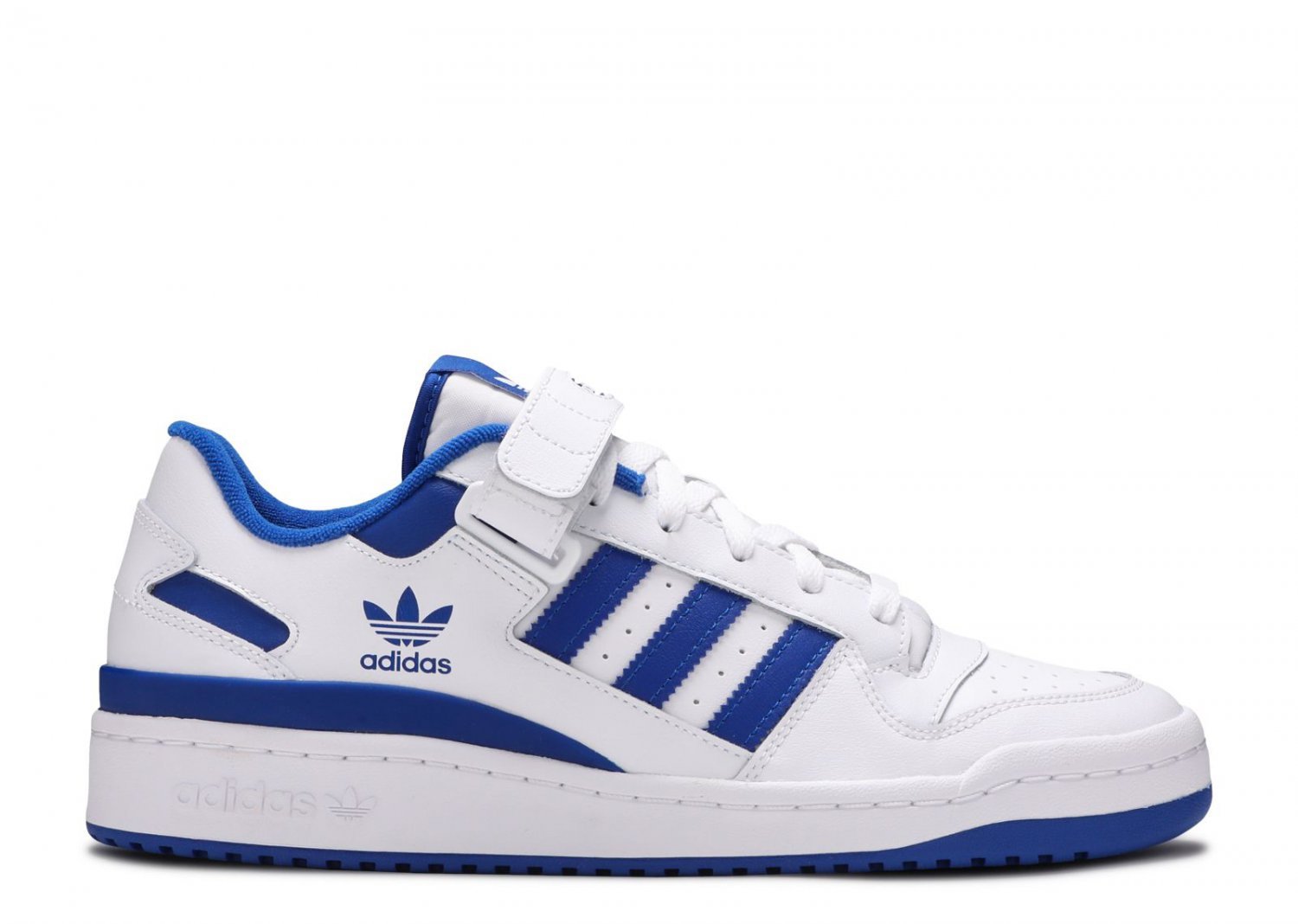 Forum Low White Royal Blue