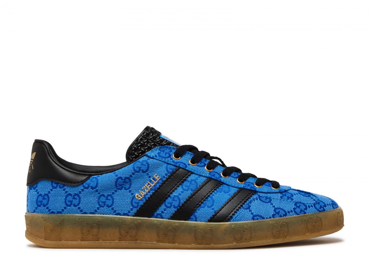 Gucci x Gazelle Blue GG Monogram