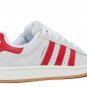 Wmns Campus 00s Crystal White Scarlet