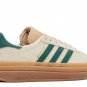 Wmns Gazelle Bold Cream Collegiate Green