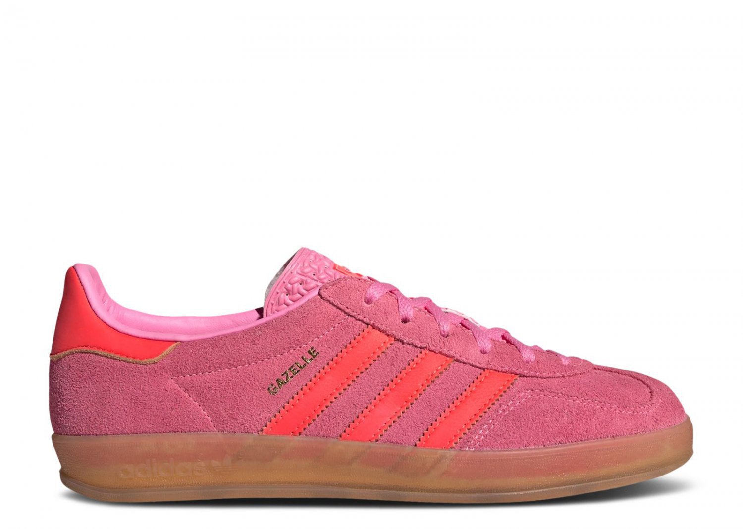 Wmns Gazelle Indoor Beam Pink Solar Red