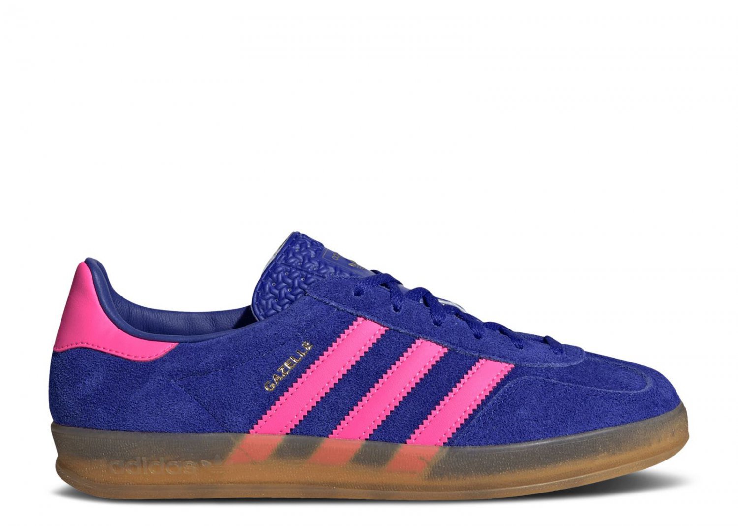 Wmns Gazelle Indoor Blue Lucid Pink