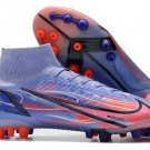 Mercurial Superfly 8 Elite AG-Pro Kylian Mbappé Km Flames - Light ThistleMetallic Silver