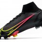 Mercurial Superfly 8 Elite FG Black x Prism - BlackCyber YellowOff Noir
