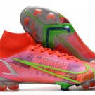 Mercurial Superfly 8 Elite FG Spectrum - Bright CrimsonMetallic SilverGreen