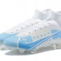 Mercurial Superfly 8 Elite FG White Blue