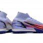 Mercurial Superfly 8 Elite Turf Kylian Mbappe KM Flames - Light ThistleMetallic Silver