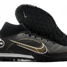 Mercurial Superfly 8 Elite Turf Shadow Pack - Black Metallic Gold Metallic Silver