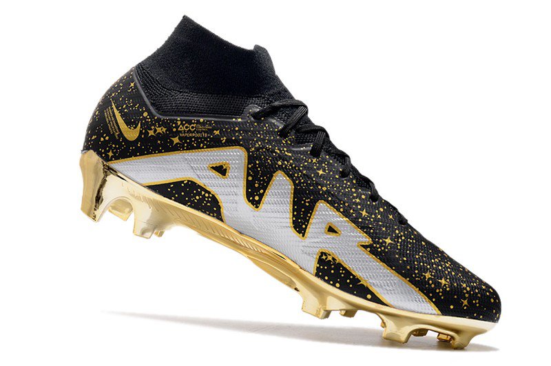Mercurial Superfly 9 Elite FG - BlackGoldWhite