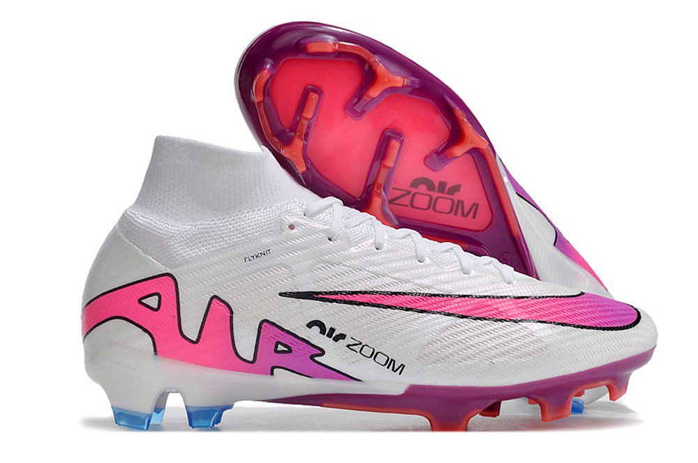 Mercurial Superfly 9 Elite FG - WhitePinkFlash CrimsonHyper Blue
