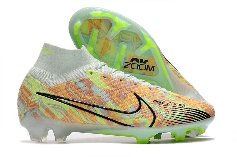 Mercurial Superfly 9 Elite FG Bonded Pack - Barely GreenBlackened BlueTotal Orange