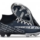 Mercurial Superfly 9 Elite FG Football Boots - BlueWhiteSilver Black