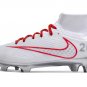 Mercurial Superfly 9 Elite FG Football Boots - WhiteRedSilver