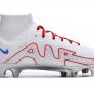 Mercurial Superfly 9 Elite FG Football Boots - WhiteRedSilver