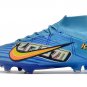 Mercurial Superfly 9 Elite FG KM X Mbappe - Baltic BlueWhite