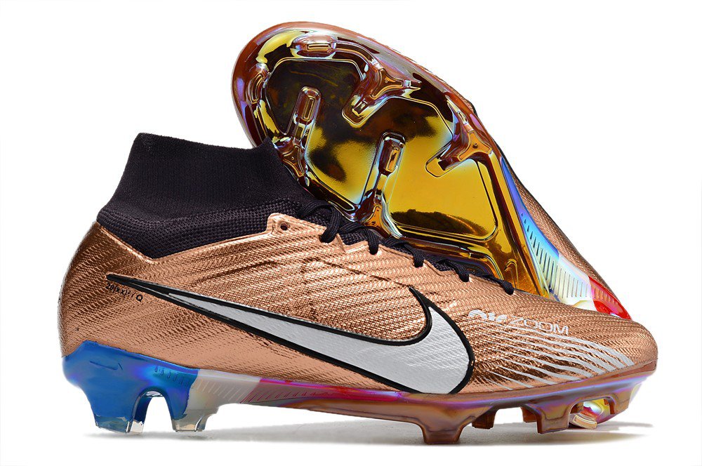Mercurial Superfly 9 Elite FG Kylian Mbappe Generation - Metallic CopperMetallic Gold