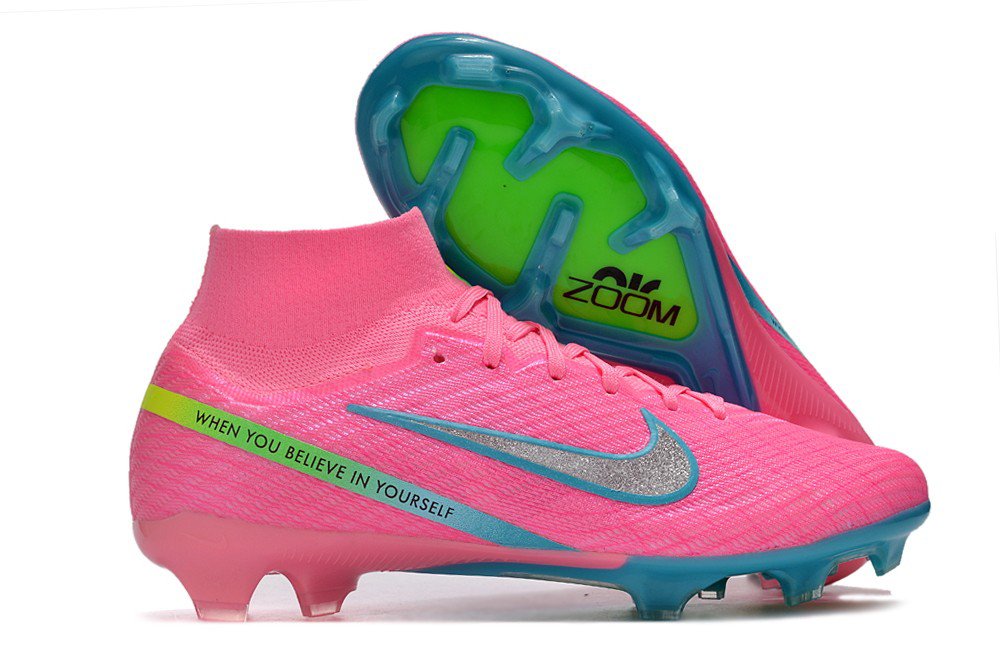 Mercurial Superfly 9 Elite FG Marcus Rashford - PinkBlueSilver