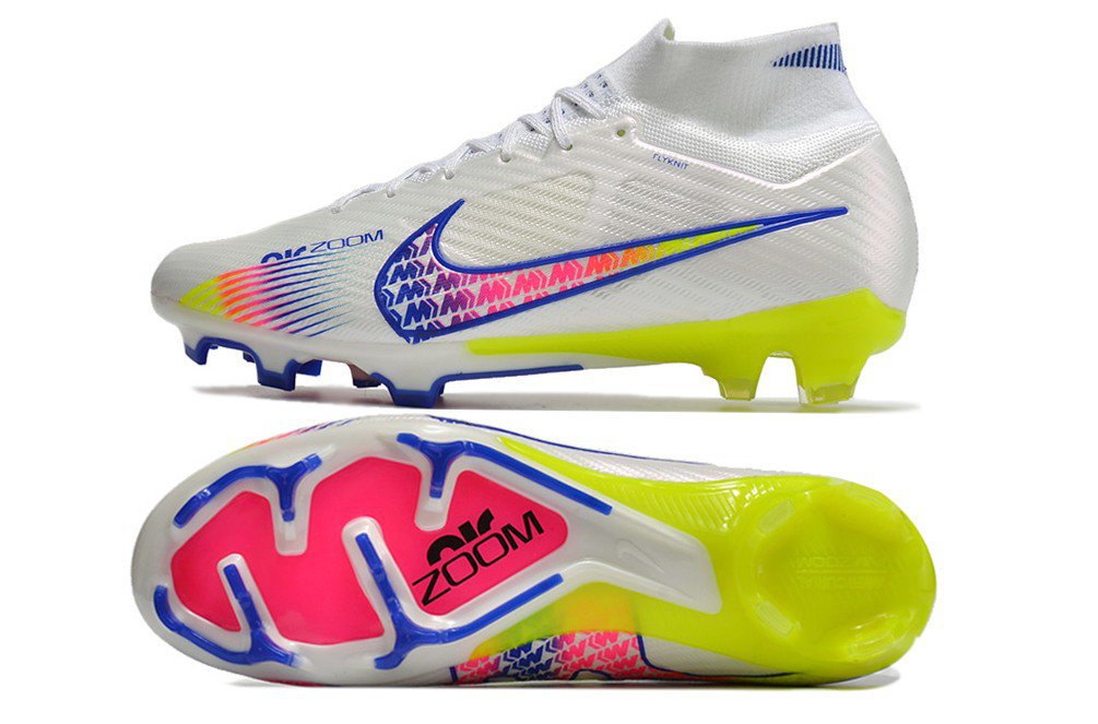 Mercurial Superfly 9 Elite FG Rainbow - WhiteMulticolor