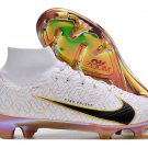 Mercurial Superfly 9 Elite FG United Golden Pack - WhiteMetallic GoldBlack