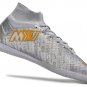 Mercurial Superfly 9 Elite Indoor XXV SE Disruption - Metallic SilverWolf GreyBlack