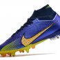 Mercurial Superfly 9 Elite SGClog - Purple BlueBlackYellow