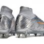 Mercurial Superfly 9 Elite SGClog XXV SE Disruption - Metallic SilverWolf GreyBlack