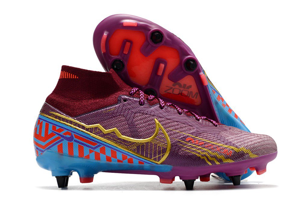 Mercurial Superfly 9 Elite SG-Pro KM - Dark BeetrootMetallic Vivid Gold