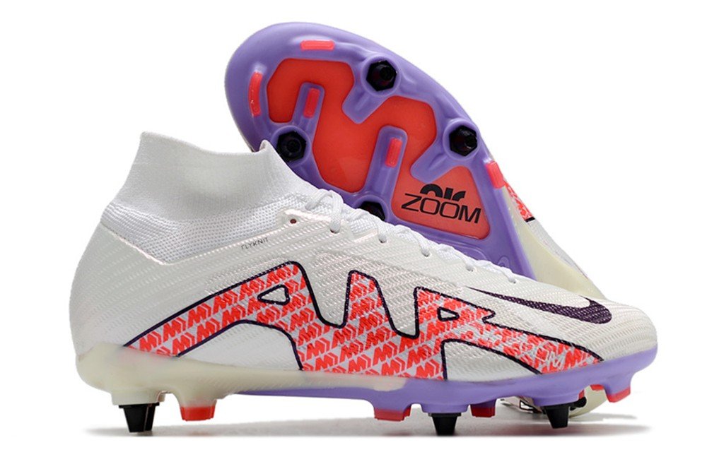Mercurial Superfly 9 Elite SG-Pro Launch Pack - WhiteOff NoirCoconut Milk