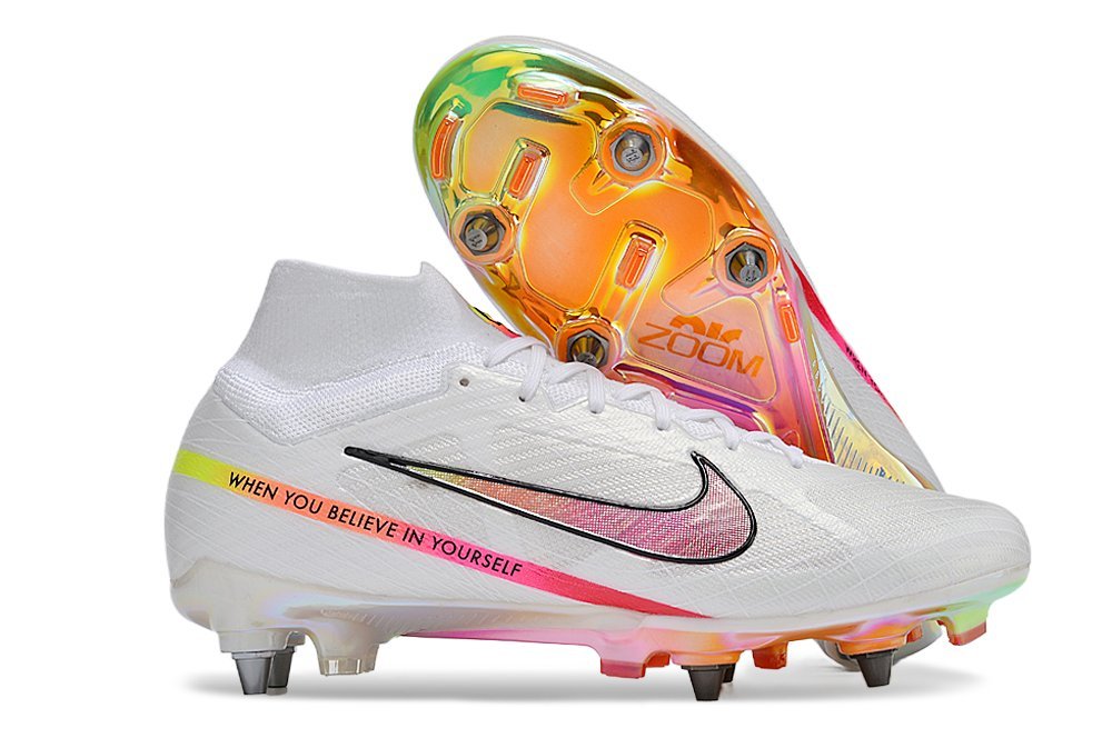 Mercurial Superfly 9 Elite SG-Pro Marcus Rashford - WhiteBlackHyper Pink