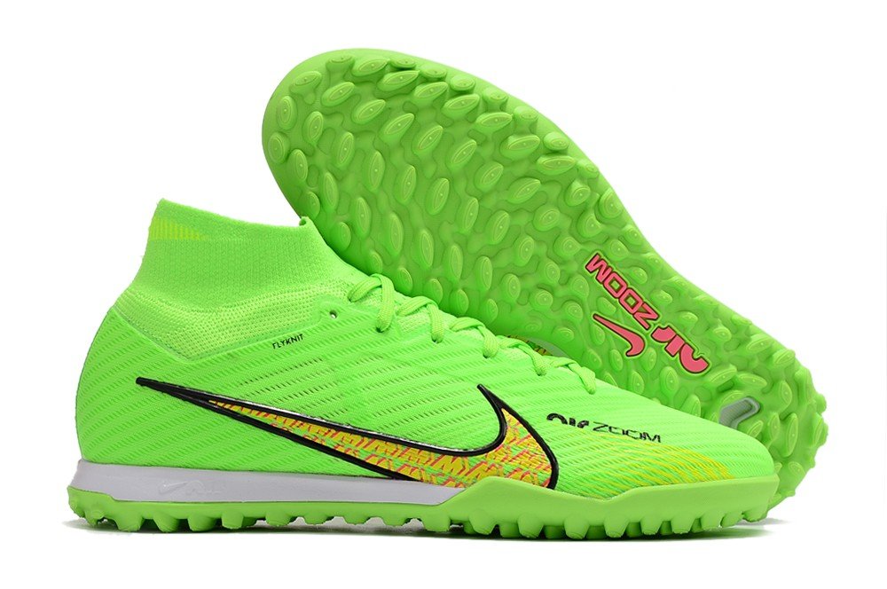 Mercurial Superfly 9 Elite Turf - GreenBlackLaser Pink