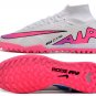 Mercurial Superfly 9 Elite Turf - WhitePinkFlash CrimsonHyper Blue