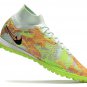 Mercurial Superfly 9 Elite Turf Bonded Pack - Barely GreenBlackened BlueTotal Orange