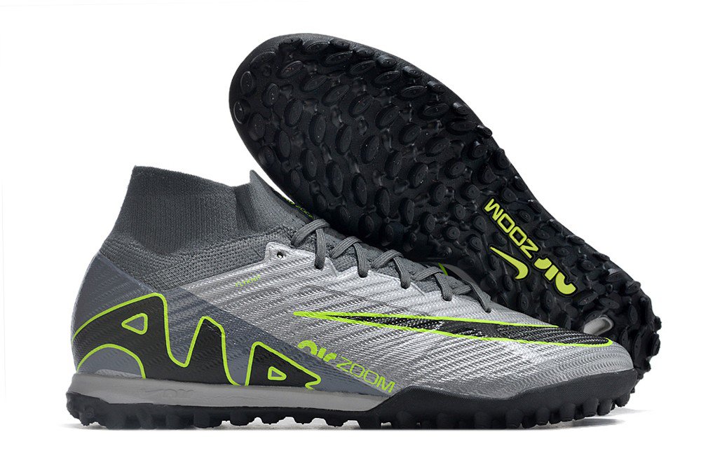 Mercurial Superfly 9 Elite Turf Chrome Concept Pack - Chrome GreyGreenBlack