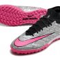 Mercurial Superfly 9 Elite Turf XXV 25th Anniversary Pack - Metallic SilverHyper PinkBlack