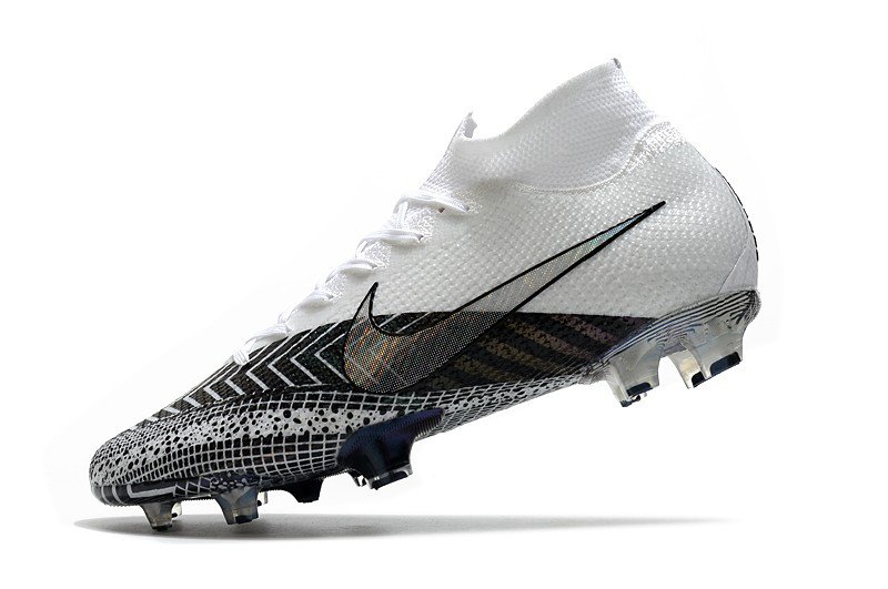 Mercurial Superfly VII Elite FG MDS 003 - WhiteWhiteBlack