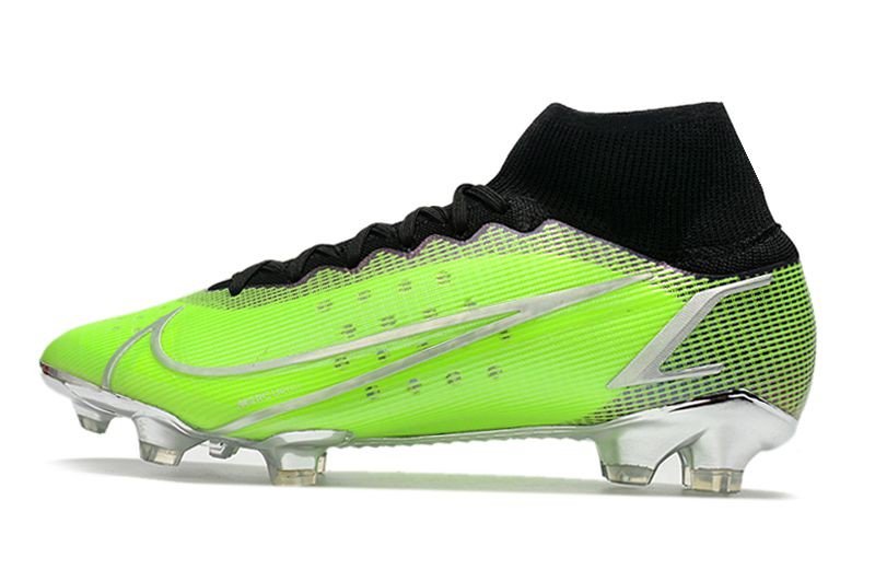Mercurial Superfly VIII Elite FG Elite Volt Silver Black
