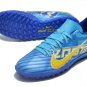 Mercurial Vapor 15 Academy Turf KM X Mbappe - Baltic BlueWhite