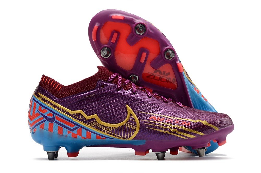 Mercurial Vapor 15 Elite SG-Pro KM Mbappe - Dark BeetrootMetallic Vivid Gold