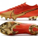 Mercurial Vapor 13 Elite FG CR7 100 Portugal Goal - RedGold