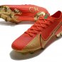 Mercurial Vapor 13 Elite FG CR7 100 Portugal Goal - RedGold
